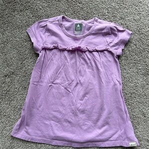 GAP Purple Short Sleeve Tee with Empire Waist